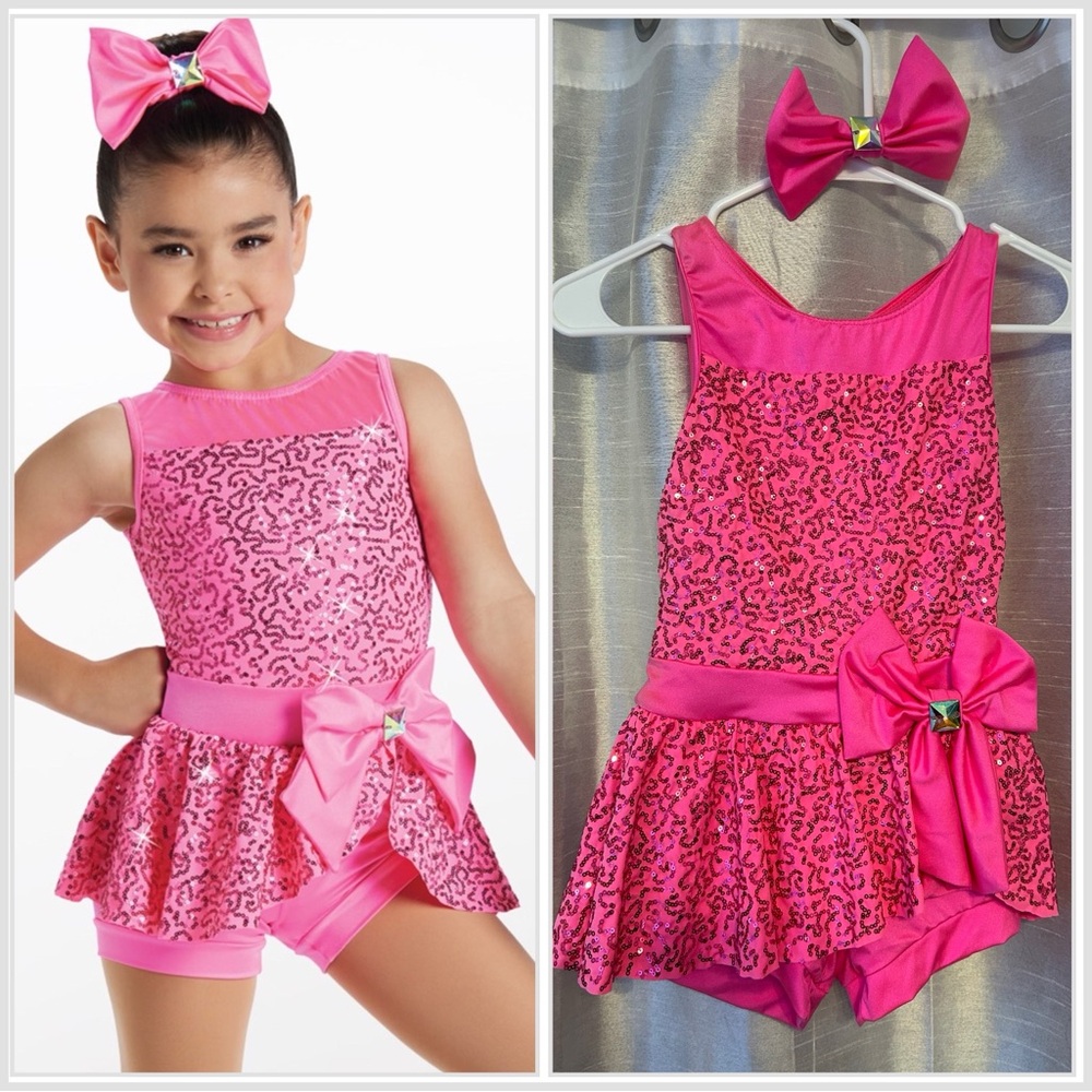 Weissman Medium Child Pink Dance costume